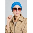 Тюрбан Aktion- памучен, в синьо